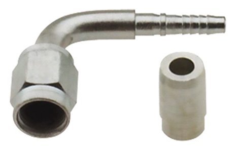 Fragola #3 X 90 DEGREE BENT TUBE CRIMP W/PIN & COL-20PCS Fittings and Plugs Hose Ends main image