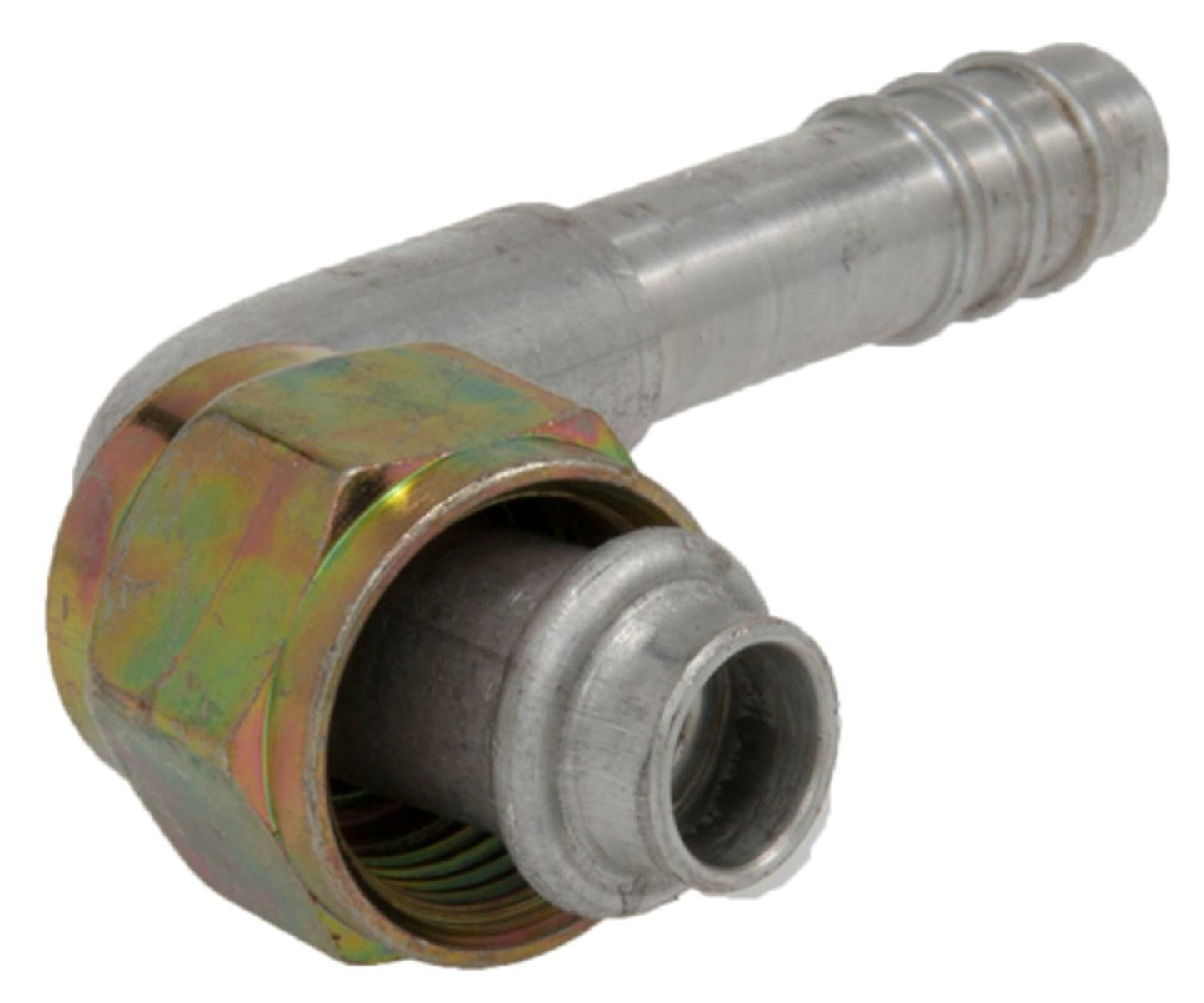 Four Seasons 90� Female Standard O-Ring A/C Fitting w/o Service Port 12208
