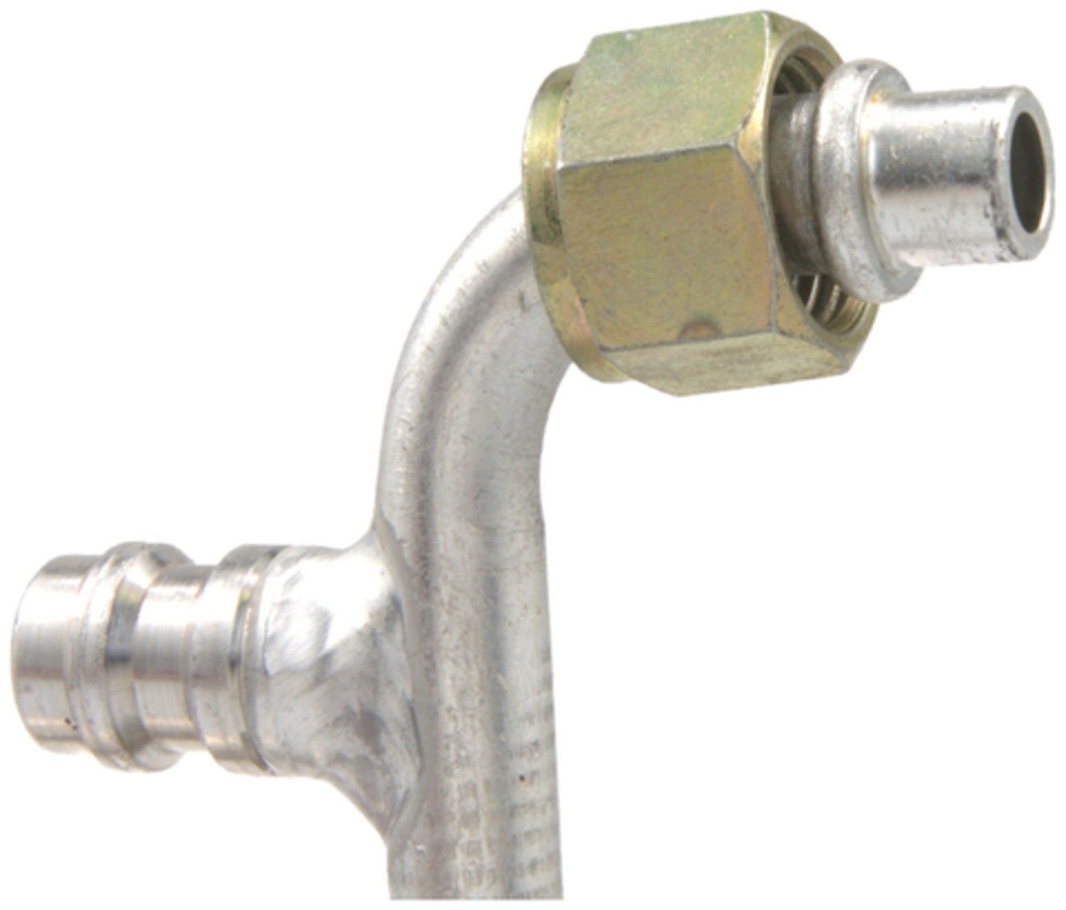 Four Seasons 90� Female Standard O-Ring A/C Fitting w/ R134a Service Port 14938