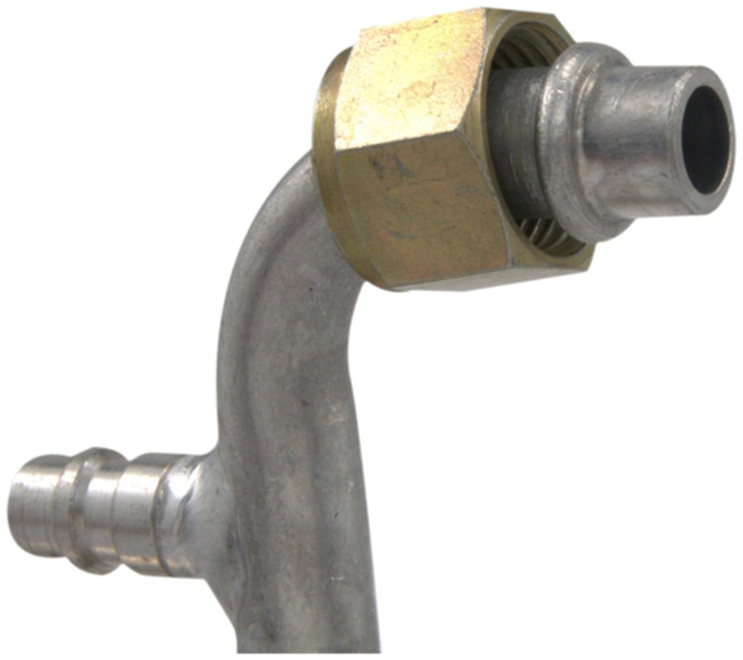 Four Seasons 90� Female Standard O-Ring A/C Fitting w/ R134a Service Port 14940