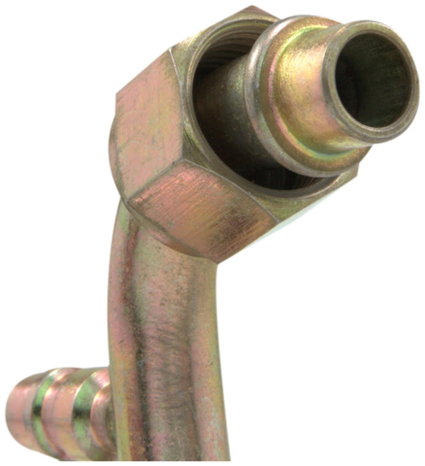 Four Seasons 90� Female Standard O-Ring A/C Fitting w/ R134a Service Port 14960