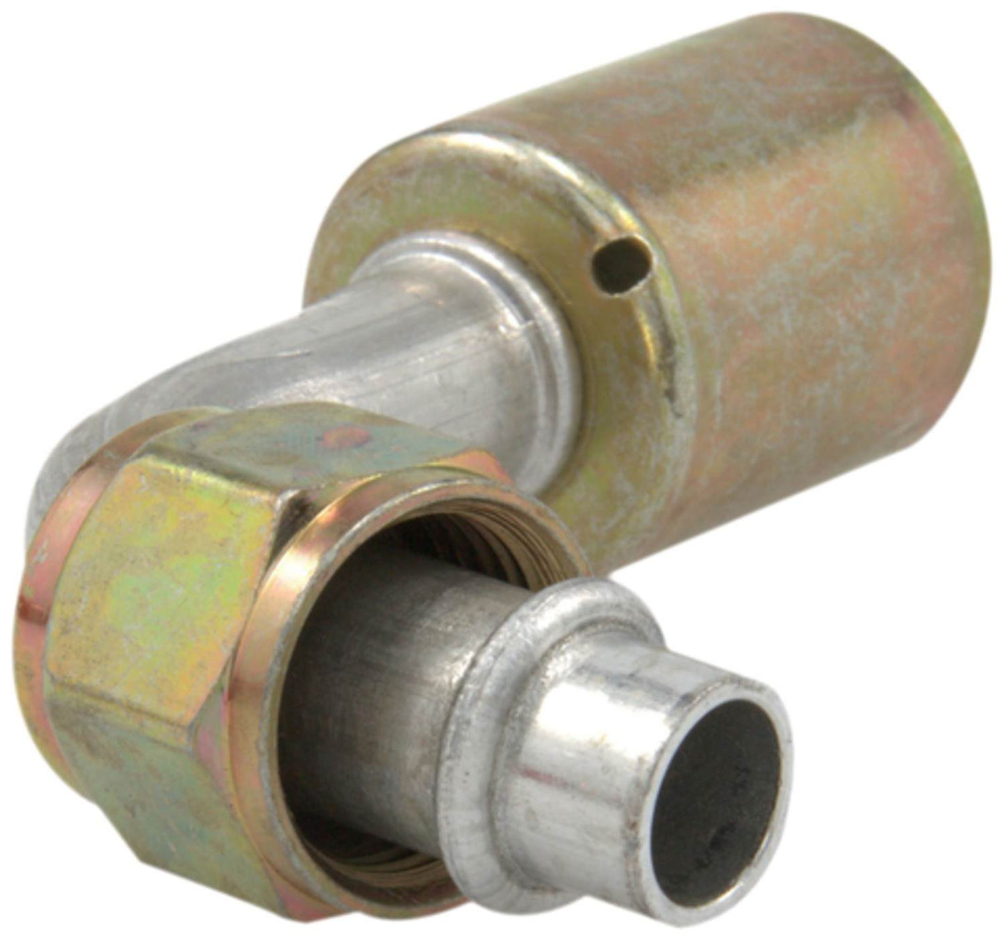 Four Seasons 90� Female Standard O-Ring A/C Fitting w/o Service Port 15612