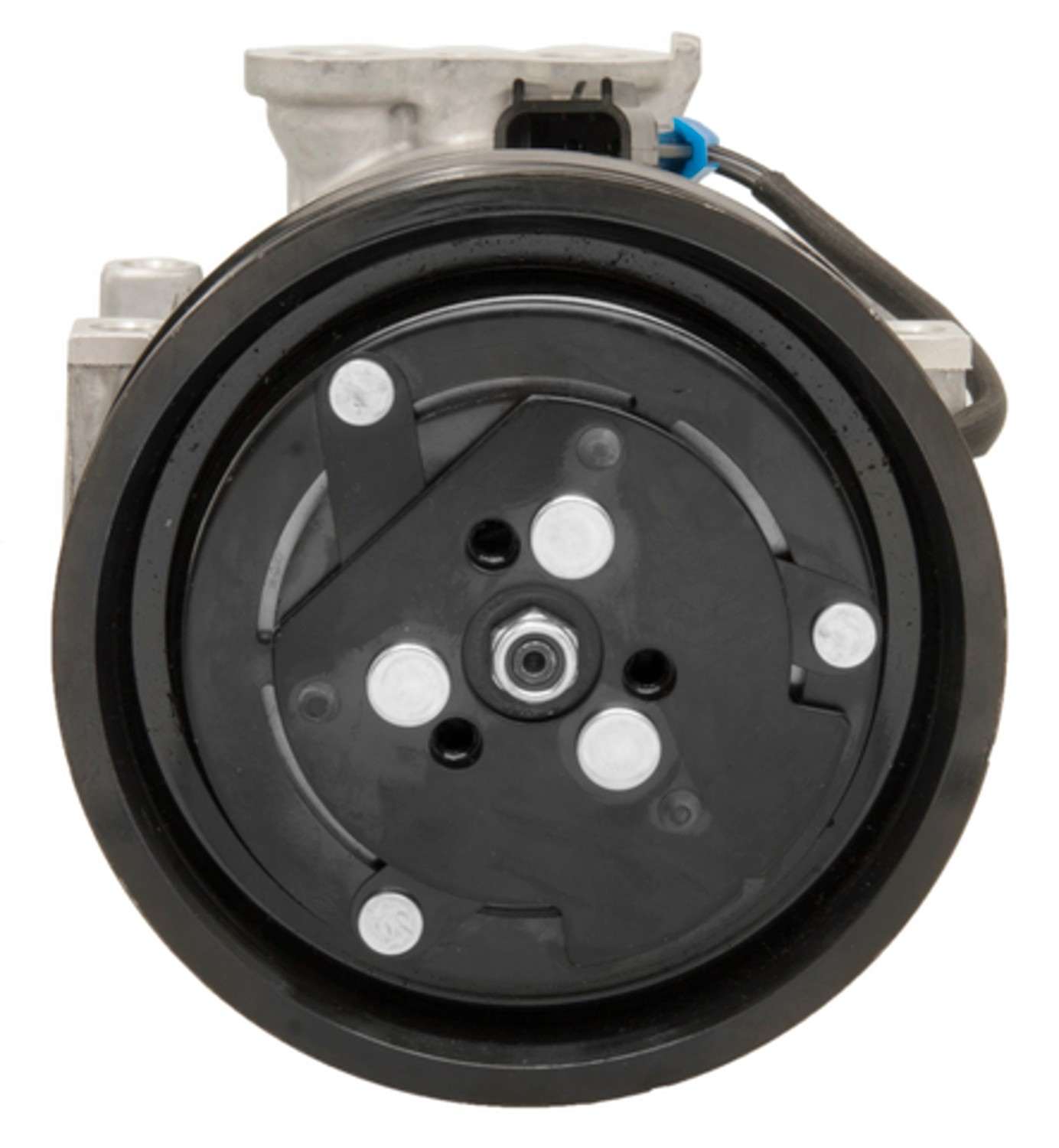 Four Seasons New Sanden/Sankyo SD7H15 Compressor w/ Clutch top view frsport 158505