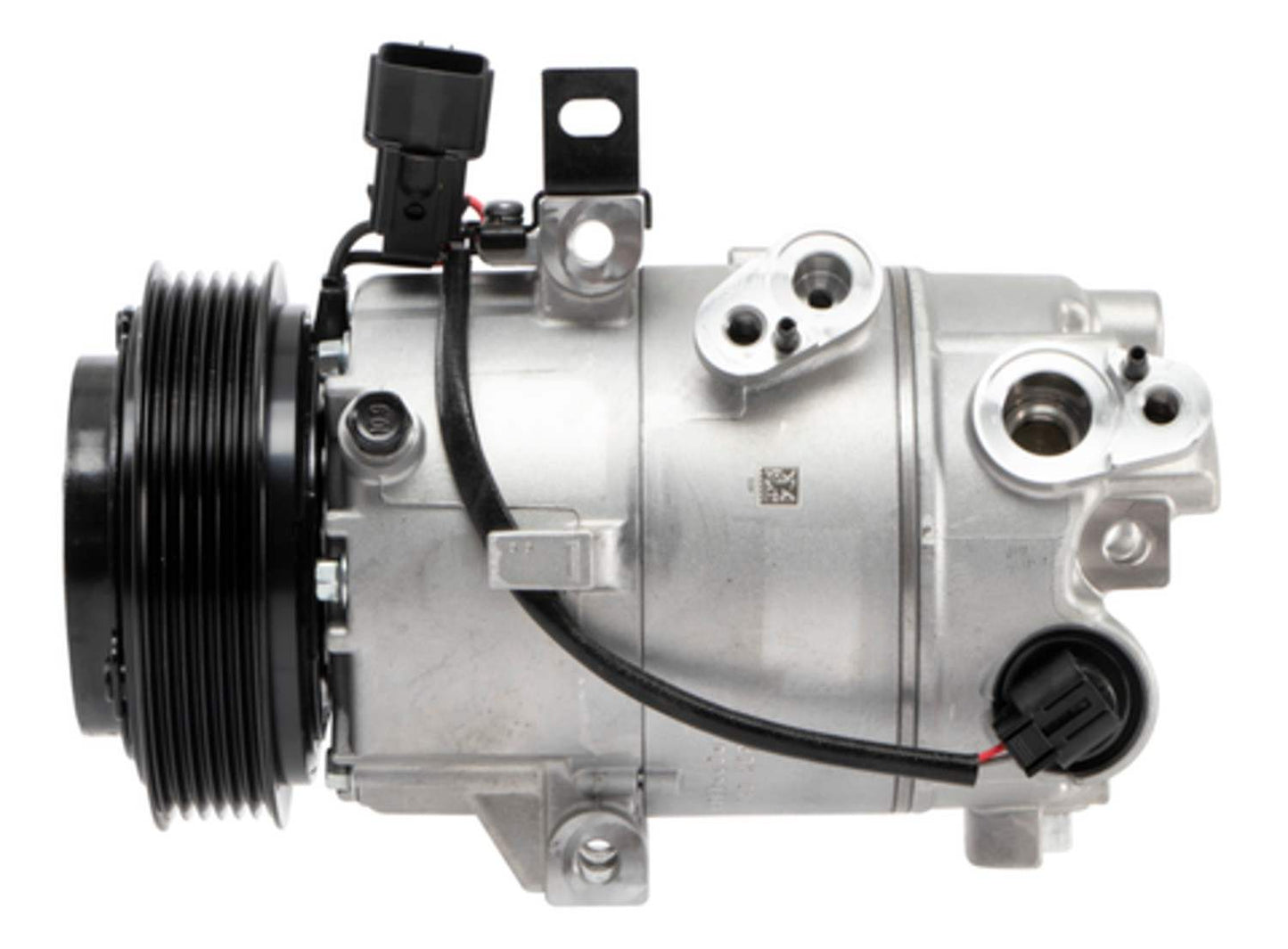 Four Seasons New Nippondenso VS14E Compressor w/ Clutch top view frsport 168342