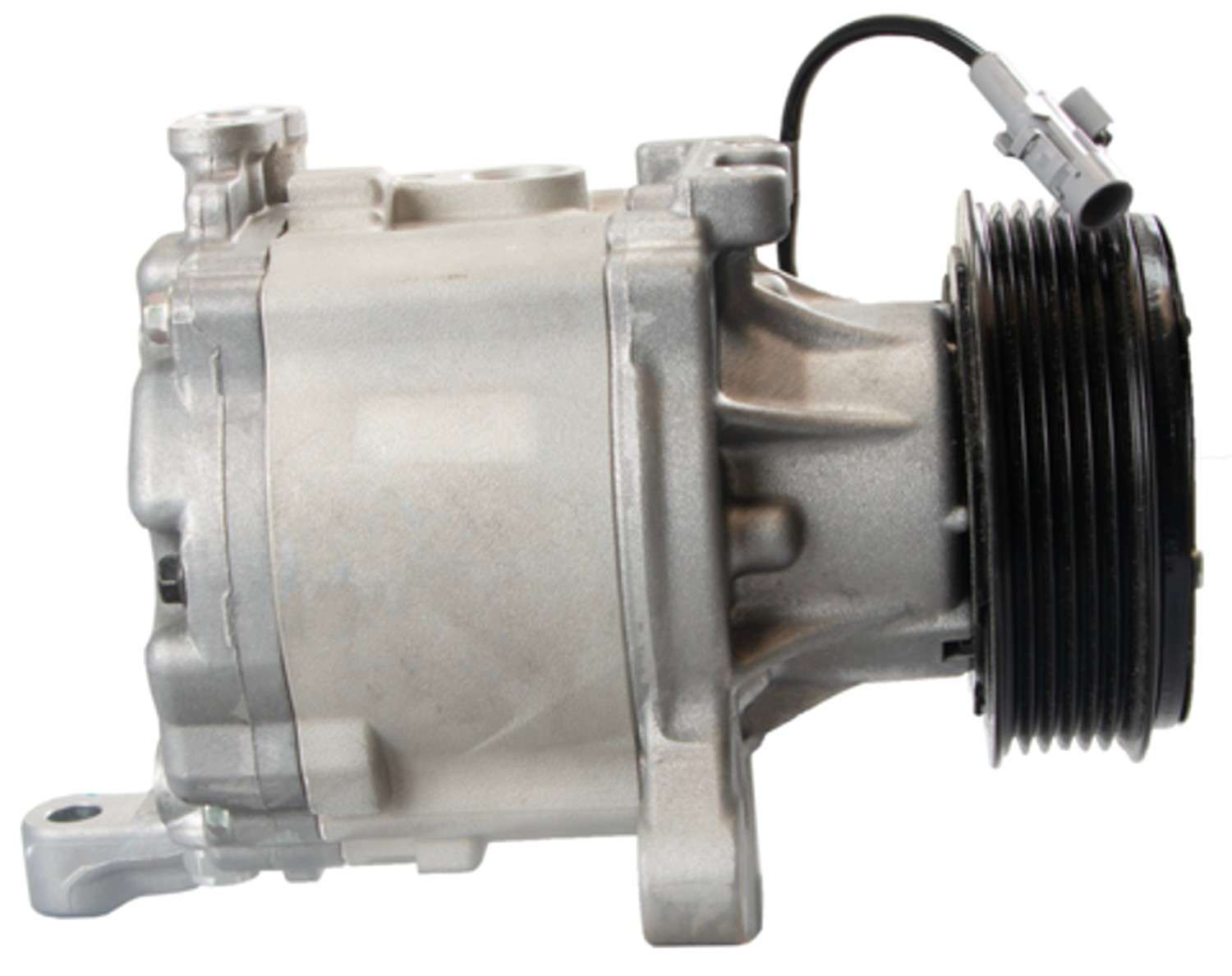 Four Seasons New Nippondenso SCSA08H Compressor w/ Clutch top view frsport 198395