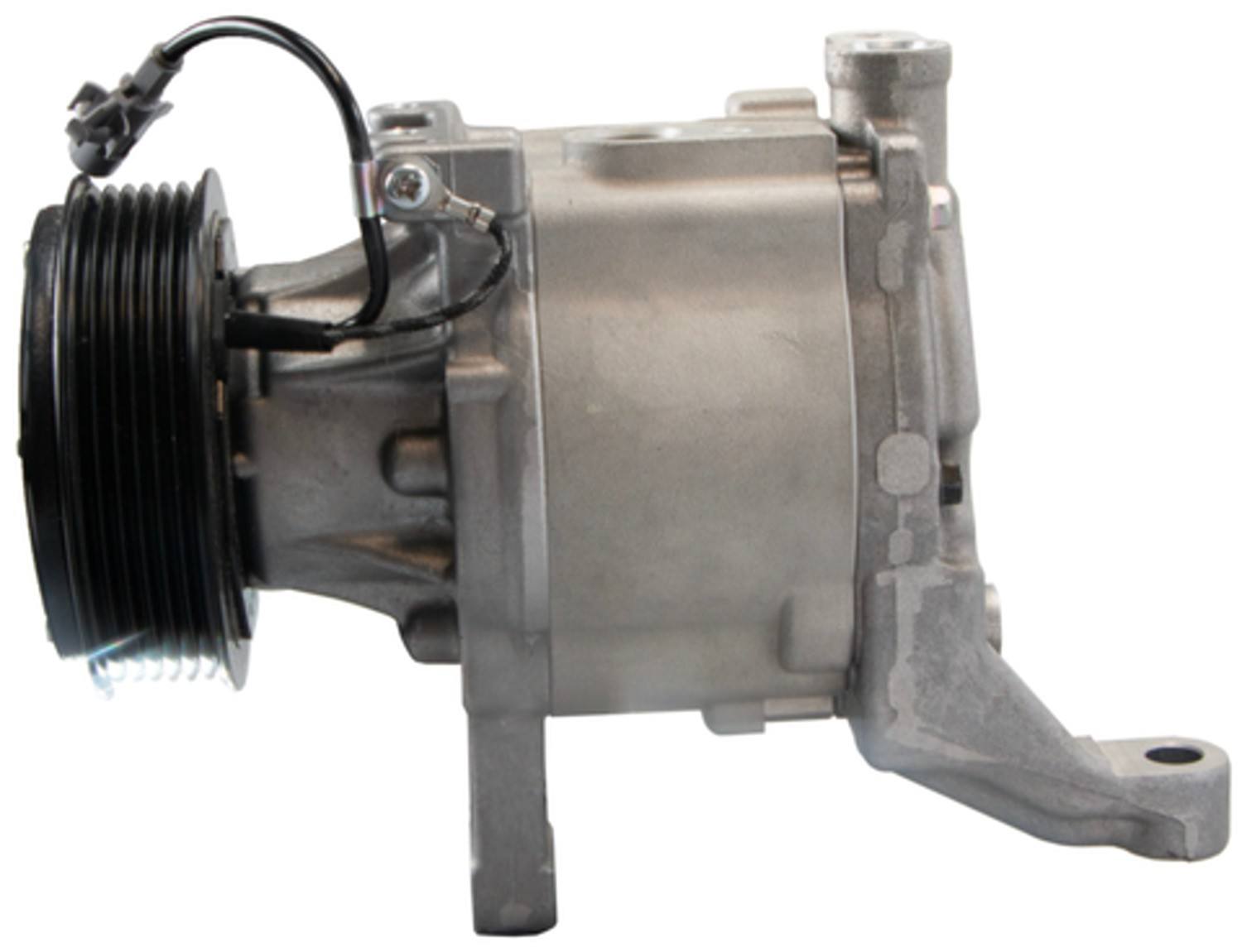 Four Seasons New Nippondenso SCSA08H Compressor w/ Clutch top view frsport 198395