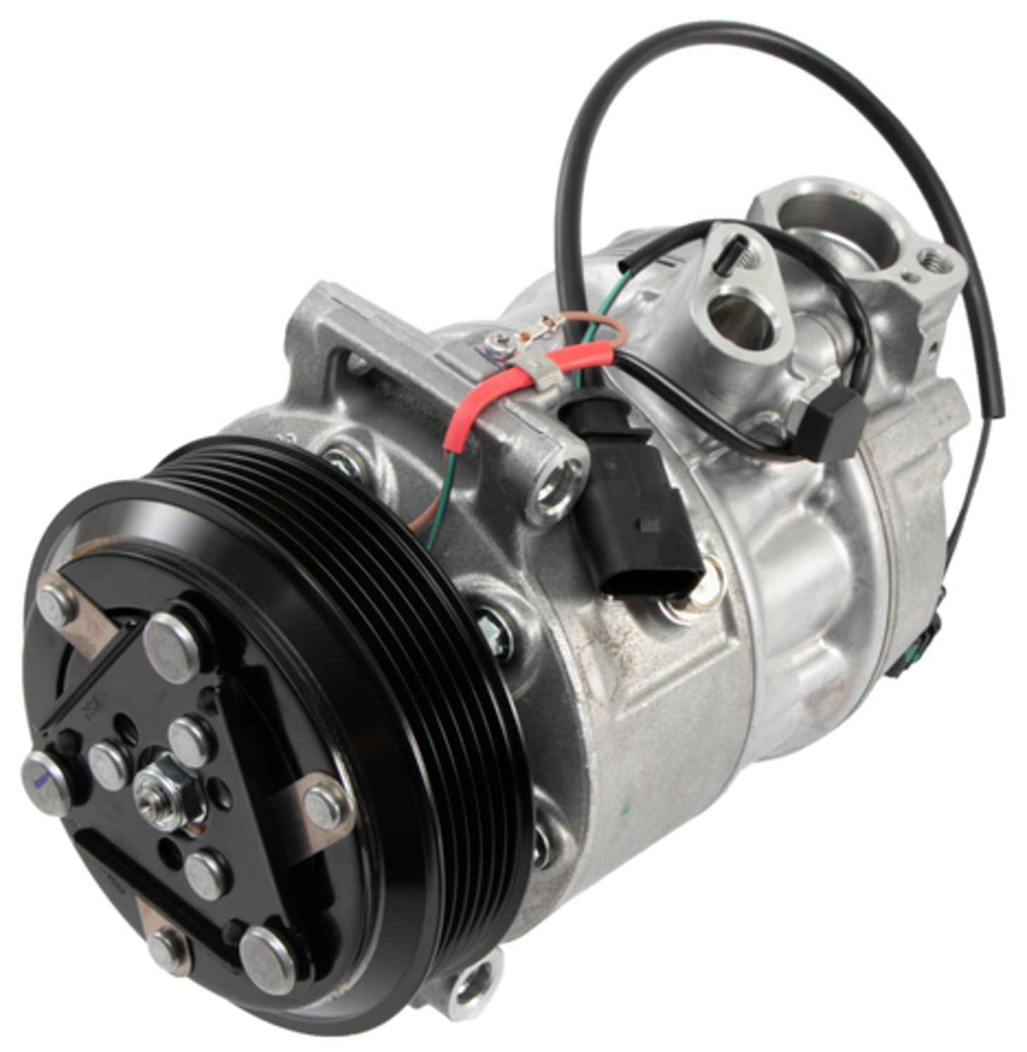 Four Seasons New Sanden/Sankyo PXC16 Compressor w/ Clutch top view frsport 198508