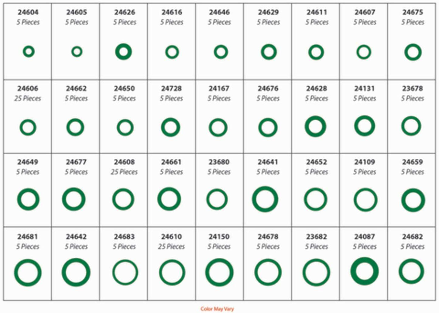 Four Seasons A/C O-Ring Tech Tray 24813