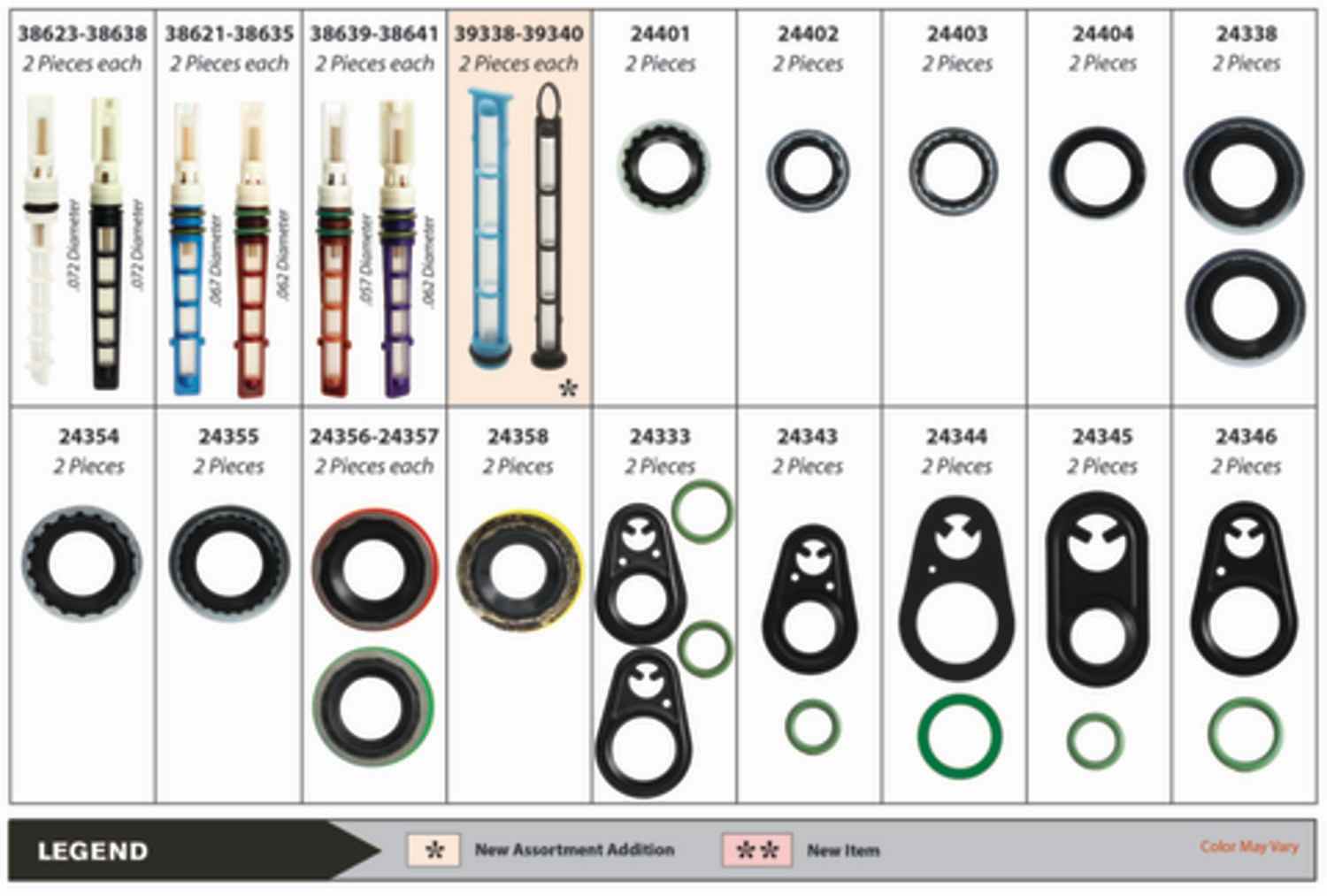 Four Seasons A/C O-Ring Tech Tray 24818