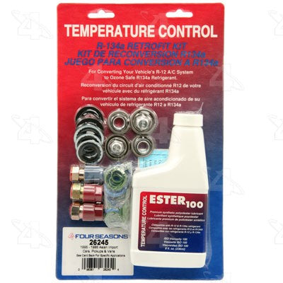 Four Seasons A/C R134-A Adapter, Each, D1:9008300003, D1S:90083 00003, JP1:66351001