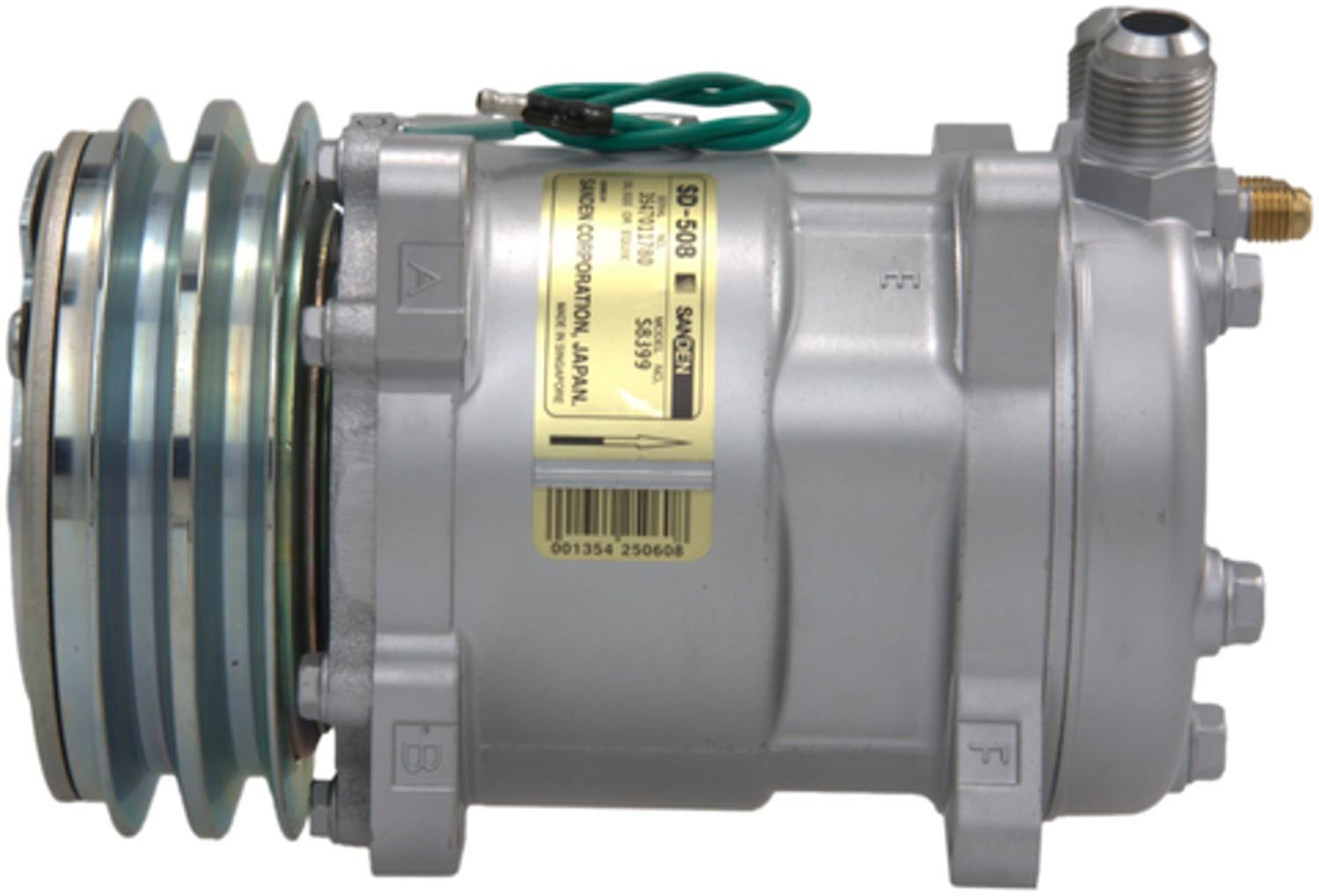 Four Seasons New Sanden/Sankyo SD508 Compressor w/ Clutch 58541