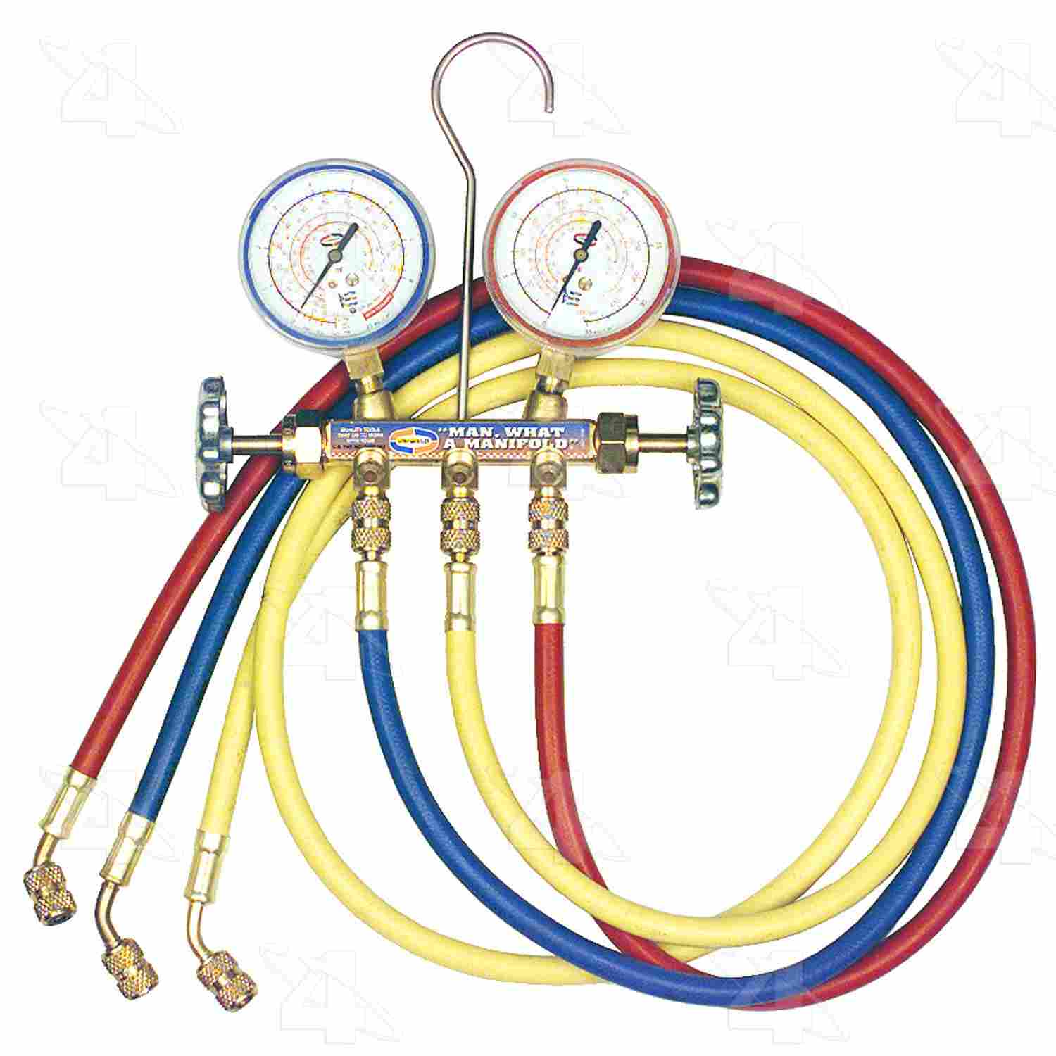 Four Seasons R12 Brass Fahrenheit Manifold Gauge Set 59201