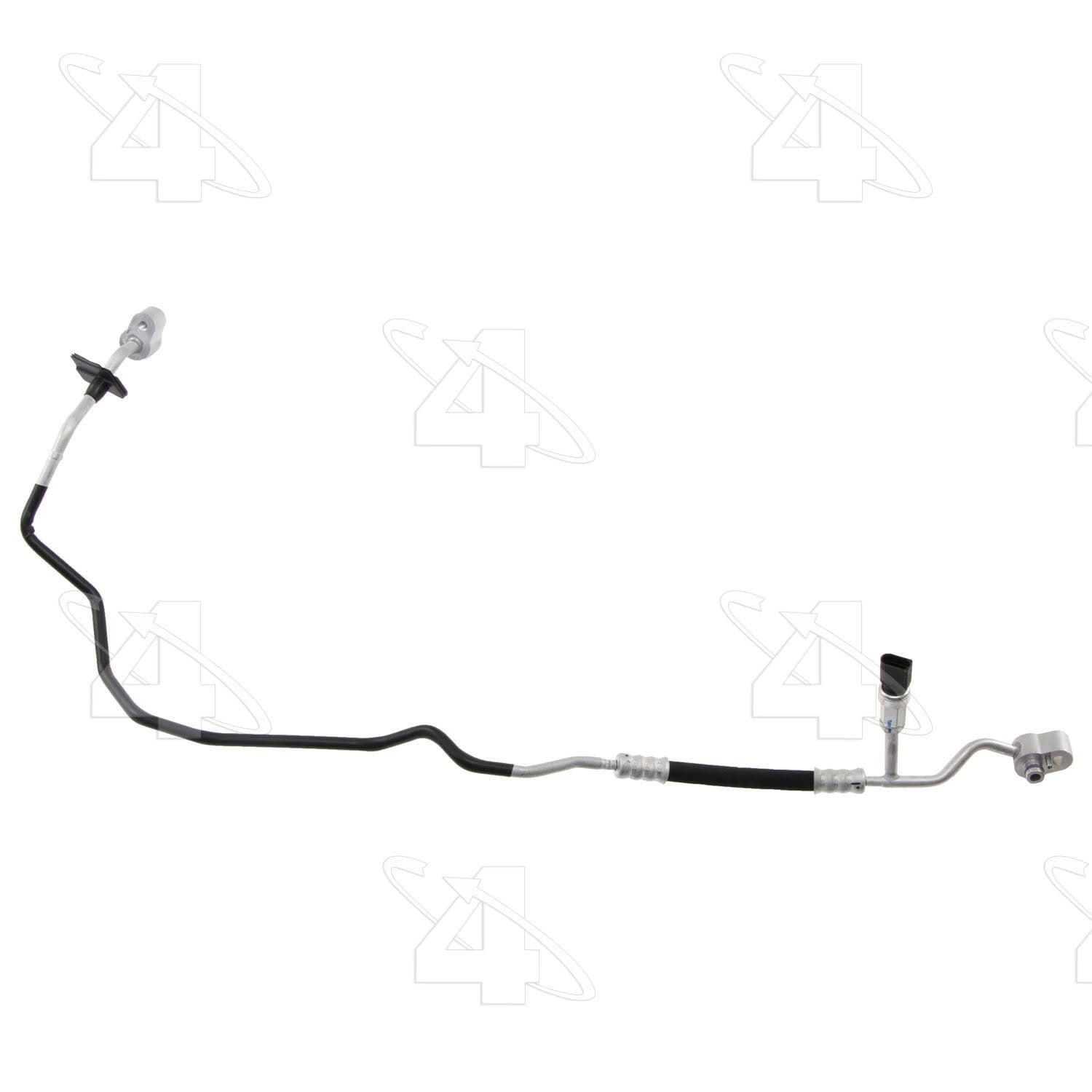 Four Seasons Liquid Line Hose Assembly w/o Orifice Tube top view frsport 66304