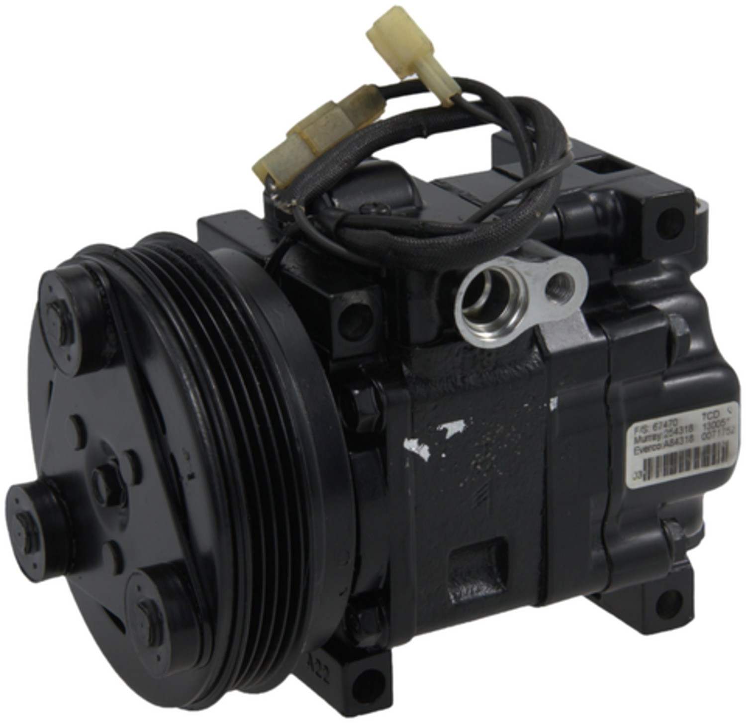 Four Seasons Reman Matsushita/Panasonic NL1300AE4 Compressor w/ Clutch 67470