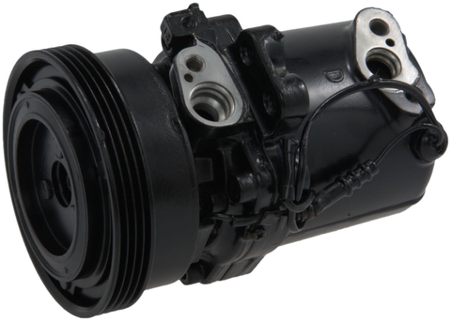 Four Seasons Reman Seiko Seiki SS96D1 Compressor w/ Clutch top view frsport 67497