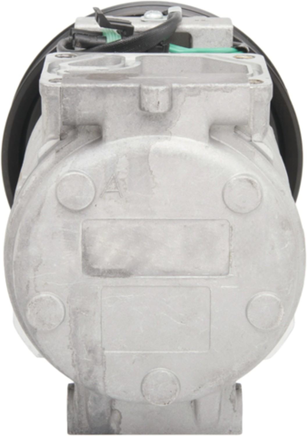 Four Seasons New Nippondenso 10PA17C Compressor w/ Clutch top view frsport 68350