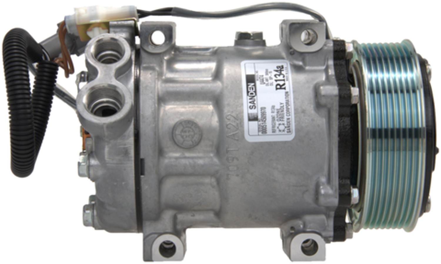 Four Seasons New Sanden/Sankyo SD7H15 Compressor w/ Clutch 68575