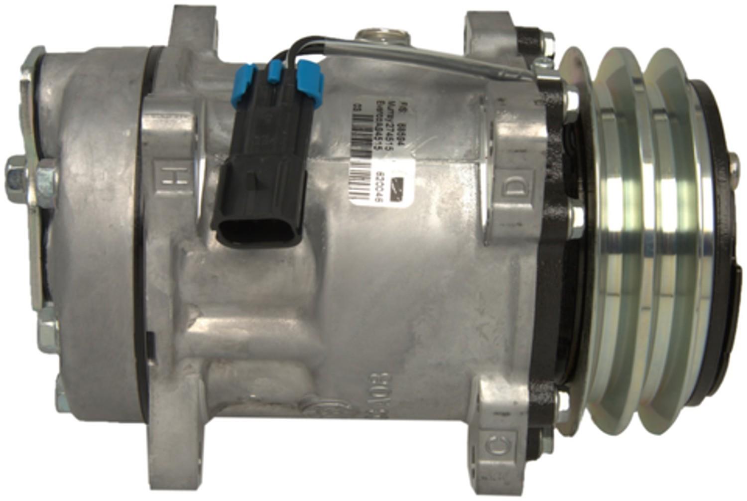 Four Seasons New Sanden/Sankyo SD7H15 Compressor w/ Clutch 68594