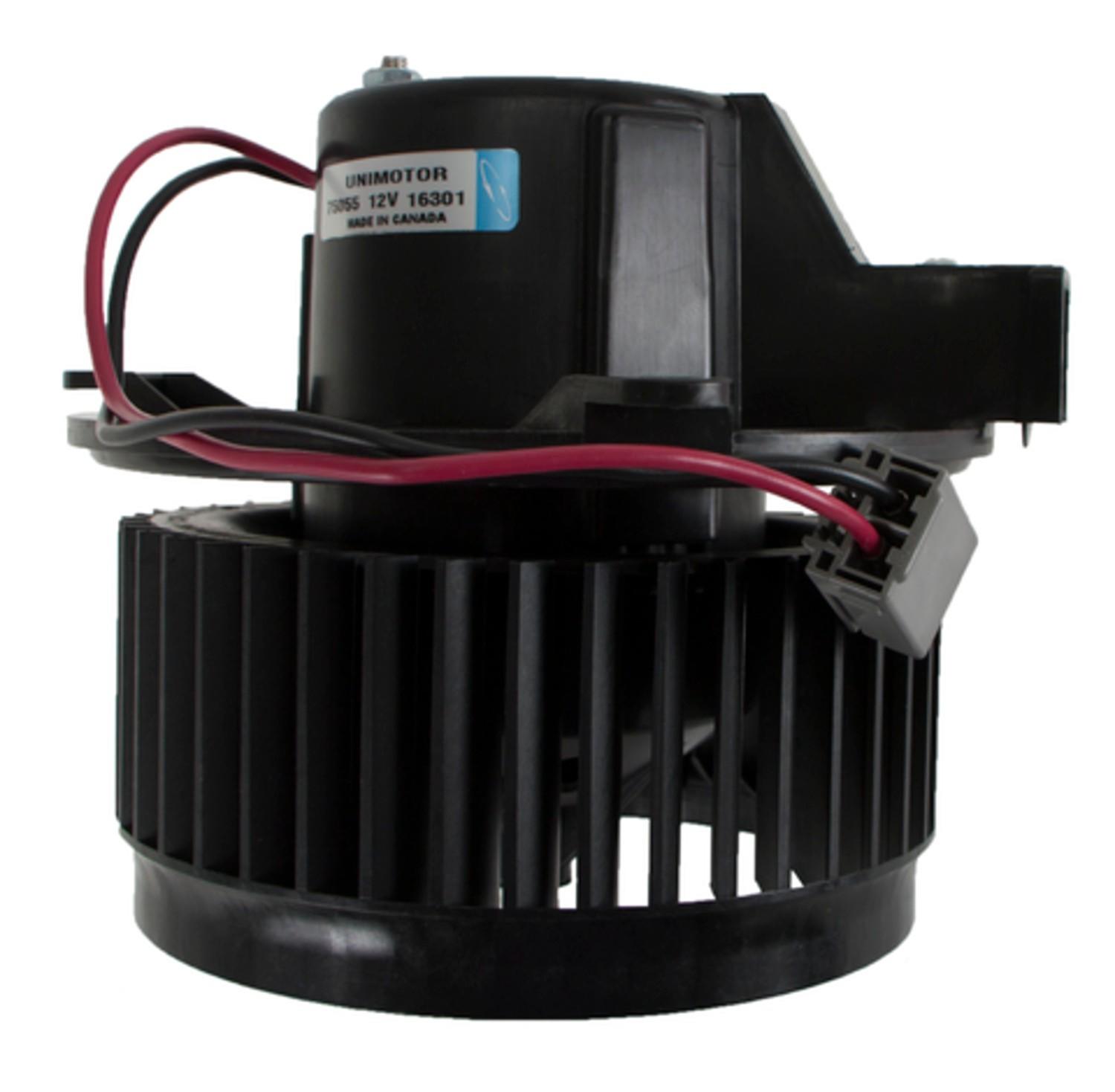 Four Seasons Flanged Vented CCW Blower Motor w/ Wheel 75055