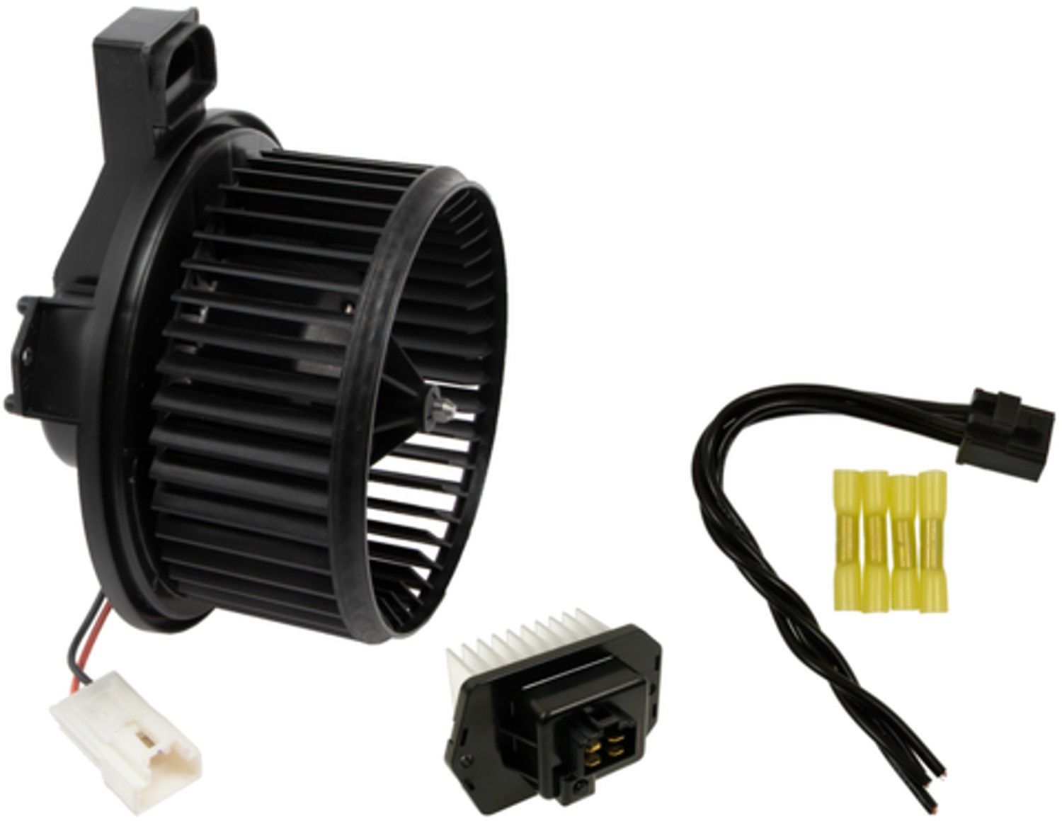 Four Seasons Complete Blower Motor/Resistor/Connector Kit 75817BRK4