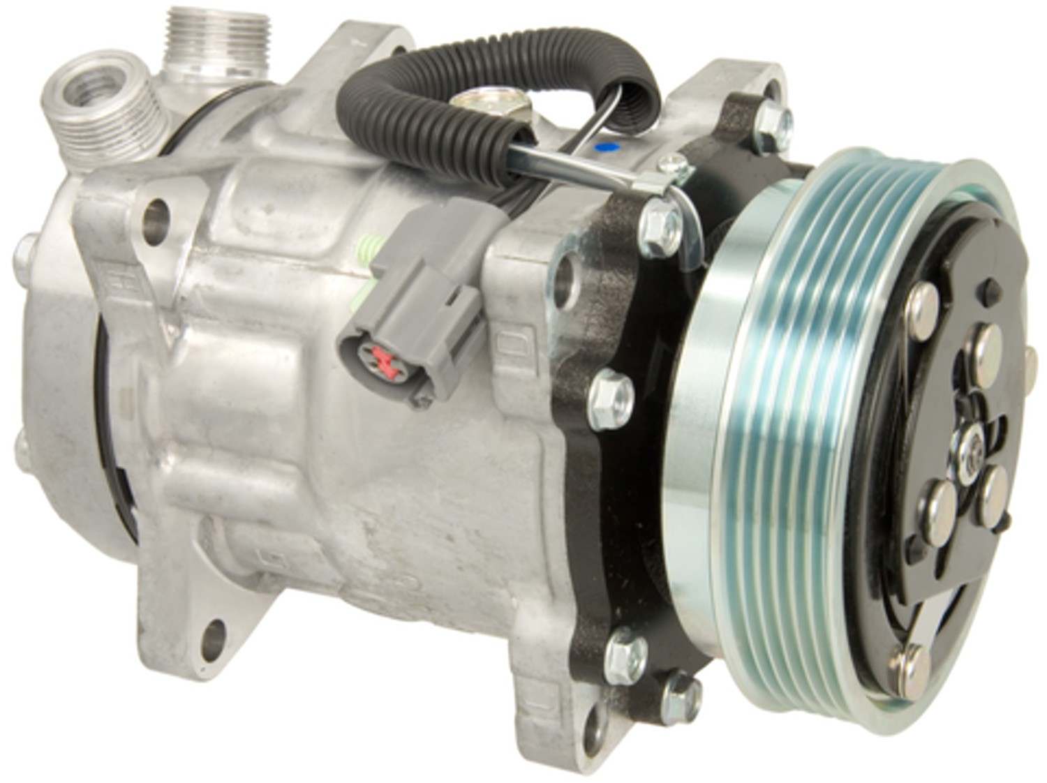 Four Seasons New Sanden/Sankyo SD7H15 Compressor w/ Clutch 78596