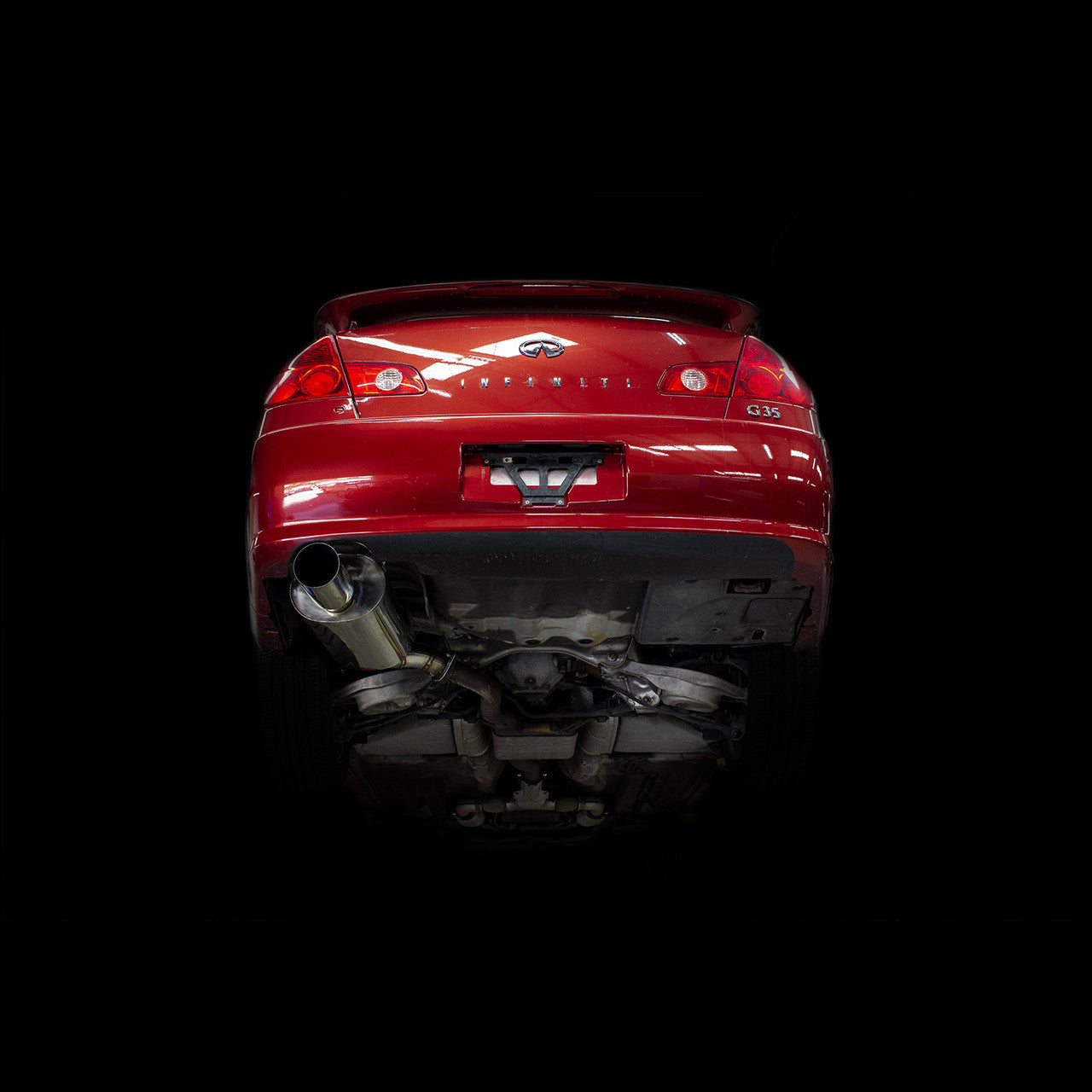 ISR Performance MBSE Axle Back Exhaust - Infiniti G35 Sedan 03-04