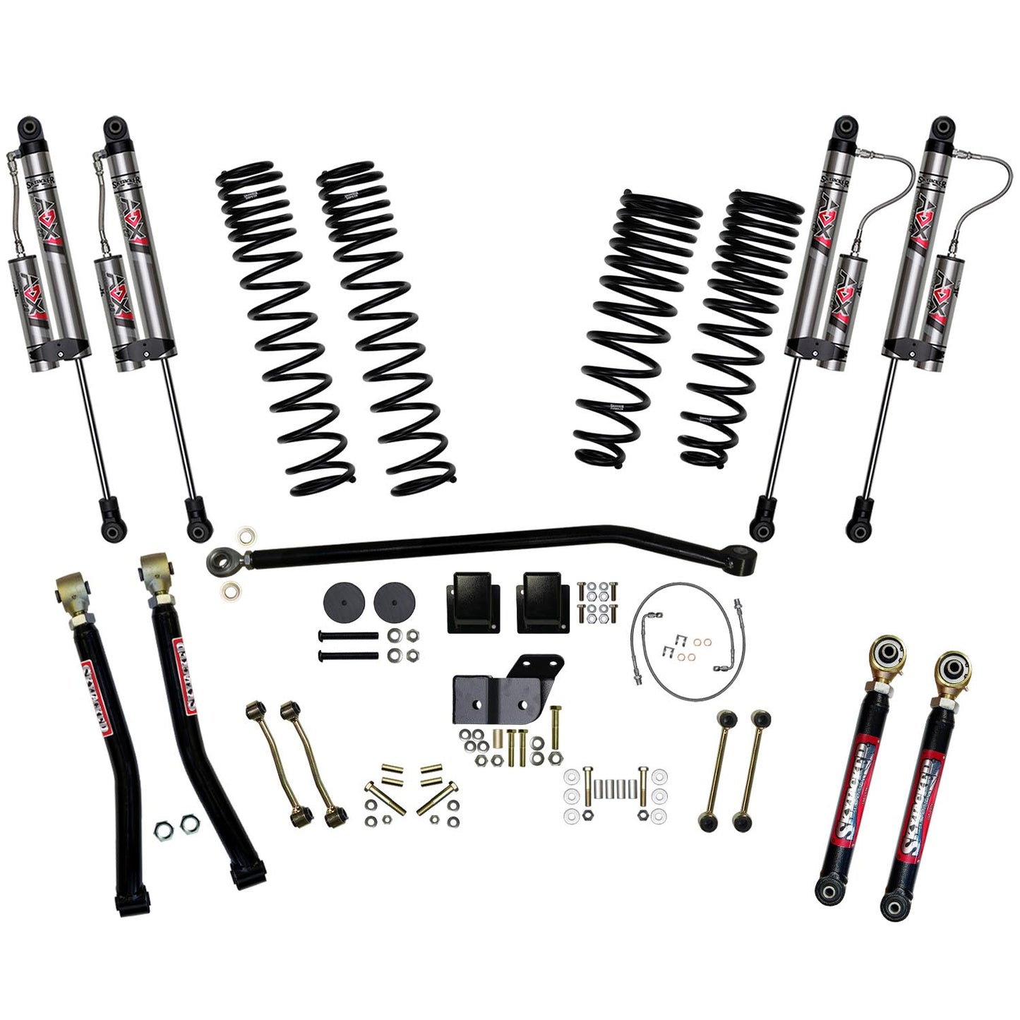 Skyjacker 20-23 Jeep Gladiator JT Rubicon 6in Front 4.5in Rear Long Travel Coil Spring Lift Kit G602RKXLT