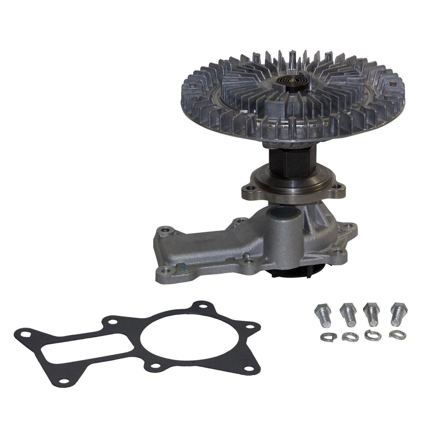 GMB Engine Water Pump with Fan Clutch 120-0023