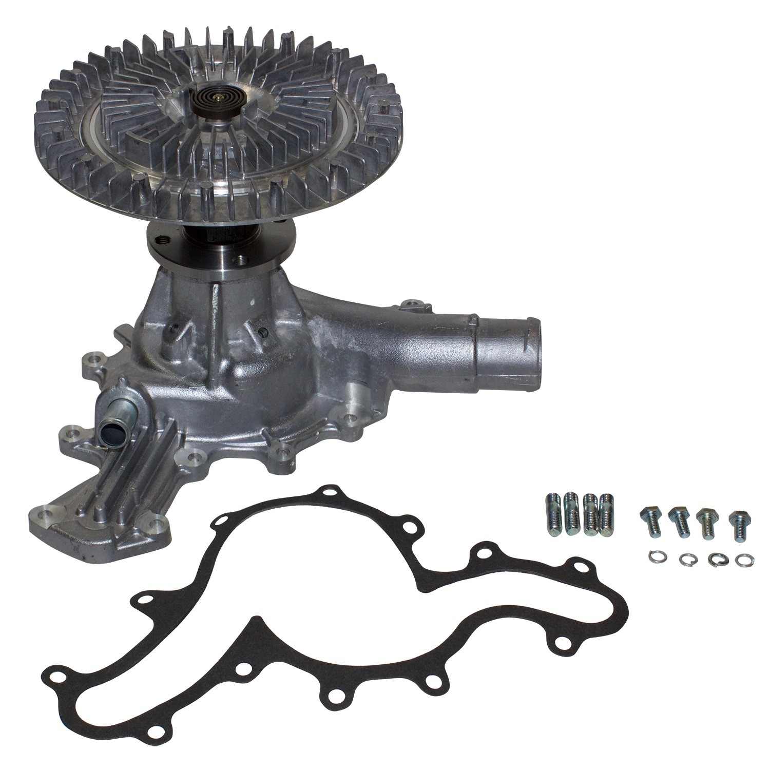 GMB Engine Water Pump with Fan Clutch 125-0004