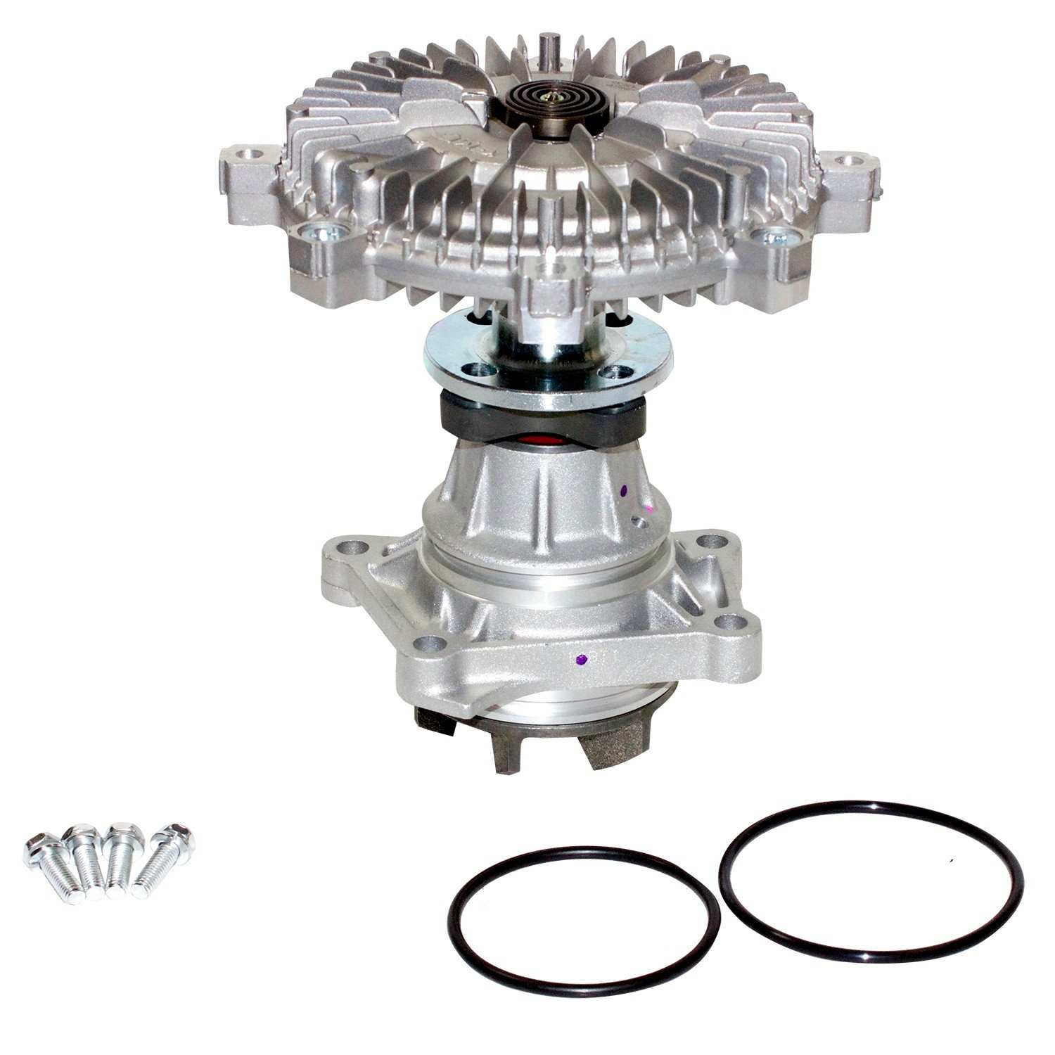 GMB Engine Water Pump with Fan Clutch 165-0001