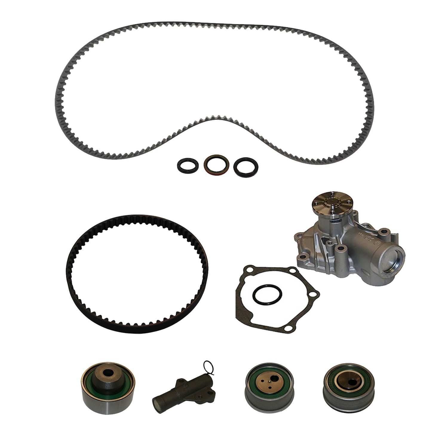 GMB Engine Timing Belt Kit with Water Pump 3448-0340