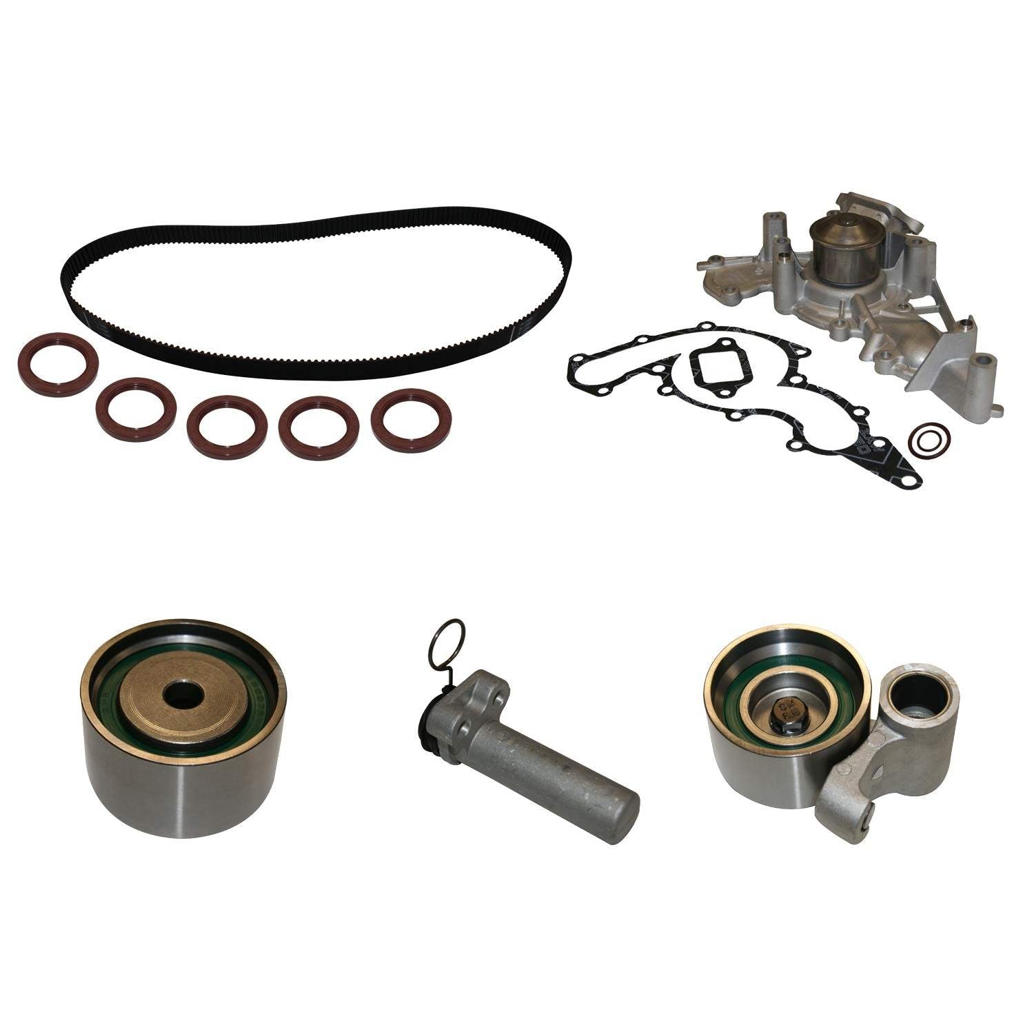 GMB Engine Timing Belt Kit with Water Pump 3470-0298