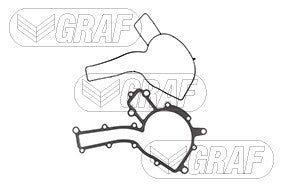 Graf Engine Water Pump PA710