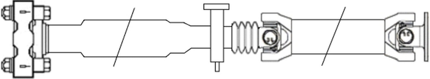 Loebro Drive Shaft Assembly GKNP20033