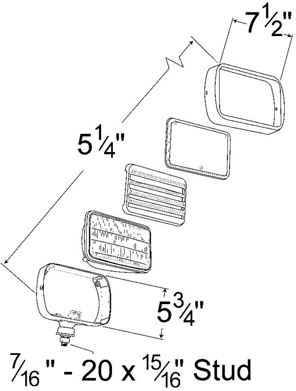 Grote Headlight Bulb 06021-4