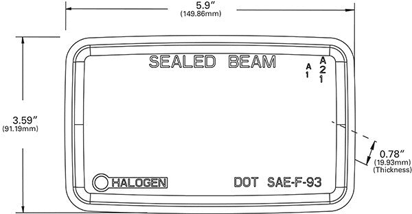 Grote Headlight Bulb 09681