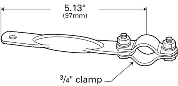 Grote Door Mirror Bracket 10073