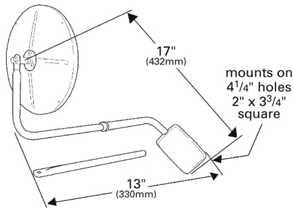 Grote Exterior Security Mirror 12153