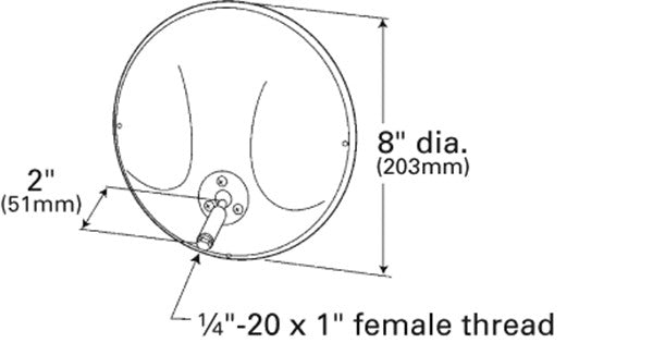 Grote Door Mirror 12172