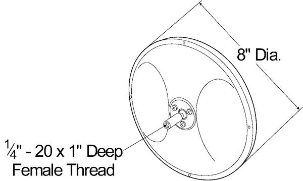 Grote Door Mirror 12182