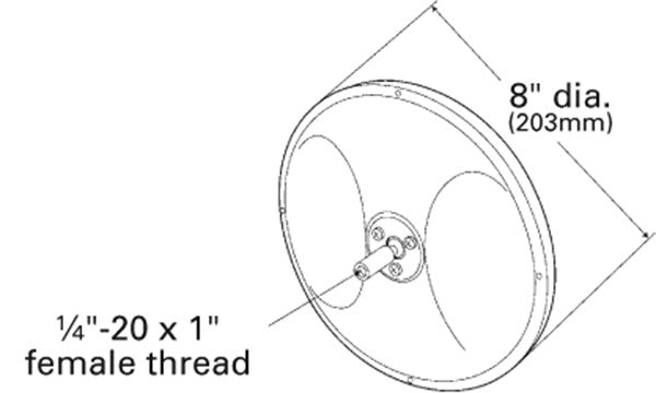 Grote Door Mirror 12183