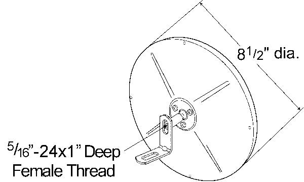 Grote Door Mirror 16032