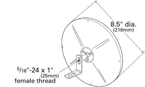 Grote Door Mirror 16033