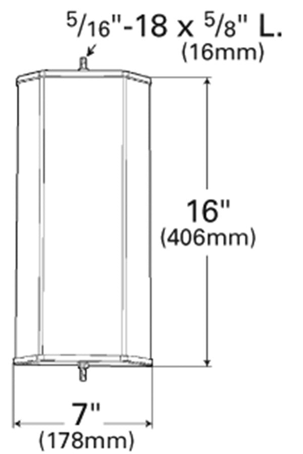 Grote Door Mirror 16053