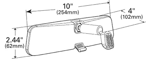 Grote Door Mirror 18302-5
