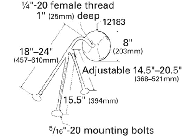 Grote Door Mirror 28443