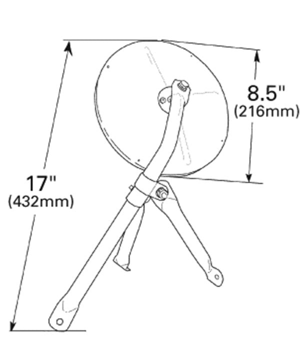 Grote Door Mirror 28481