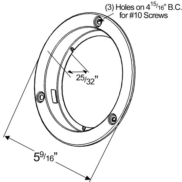 Grote Turn Signal Light Bracket 43253