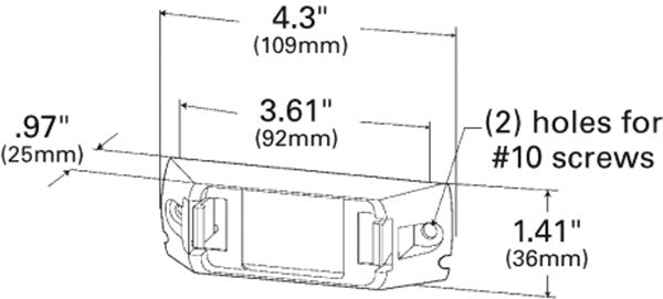 Grote Turn Signal Light Bracket 43380