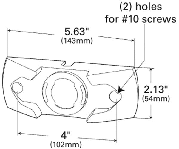 Grote Turn Signal Light Bracket 43690